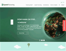 Tablet Screenshot of garantifactoring.com